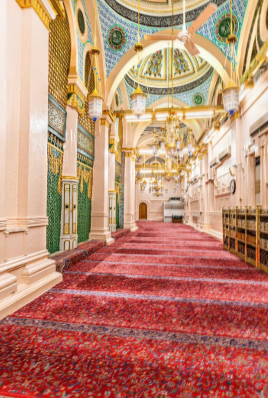 Masjid Nabawi Carpet Used Around The Prophetic Chamber & House of Fatima Ra