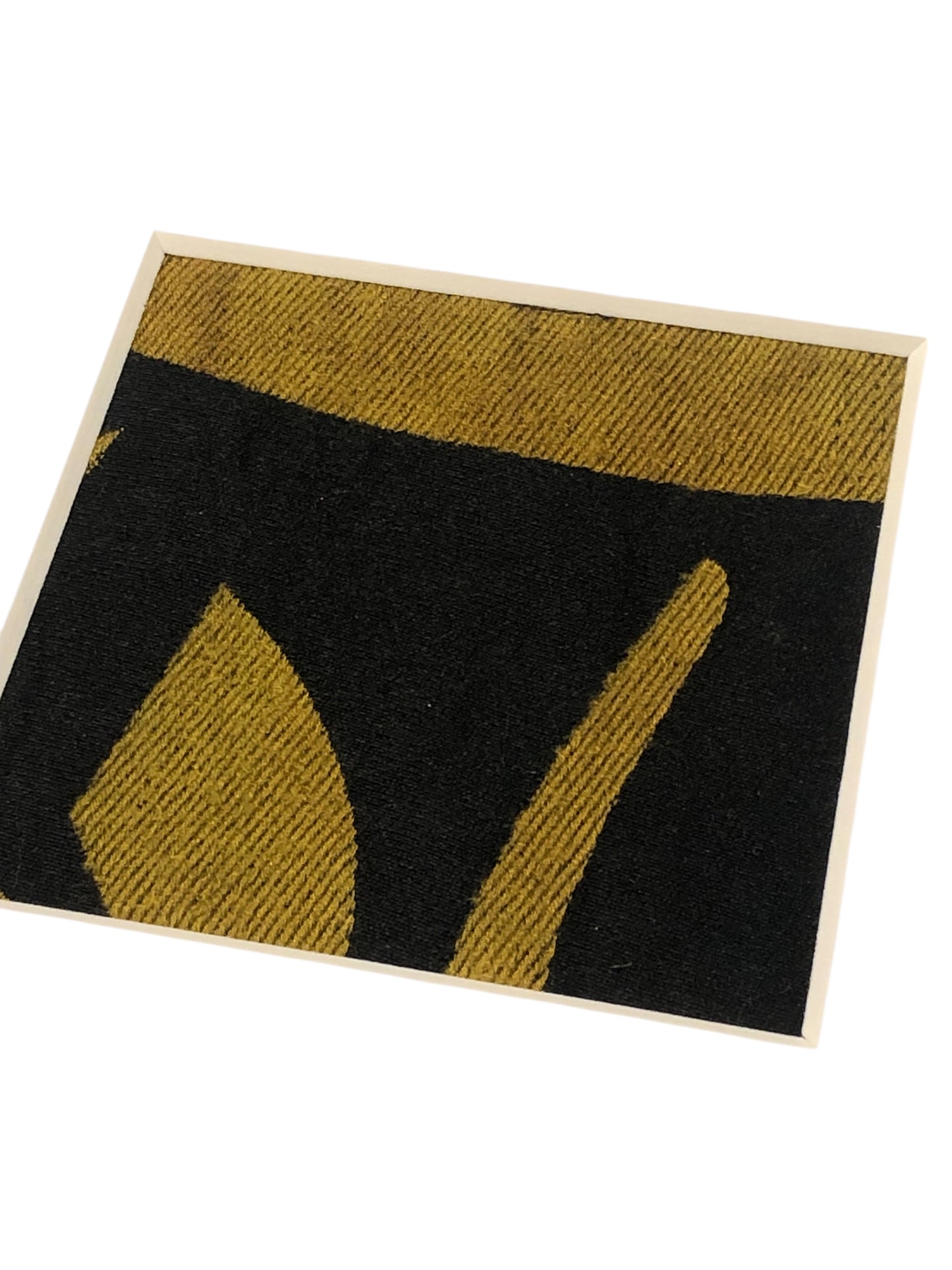An Original Authentic Used Silk Ottoman Kiswa Fragment From The Kabah Belt