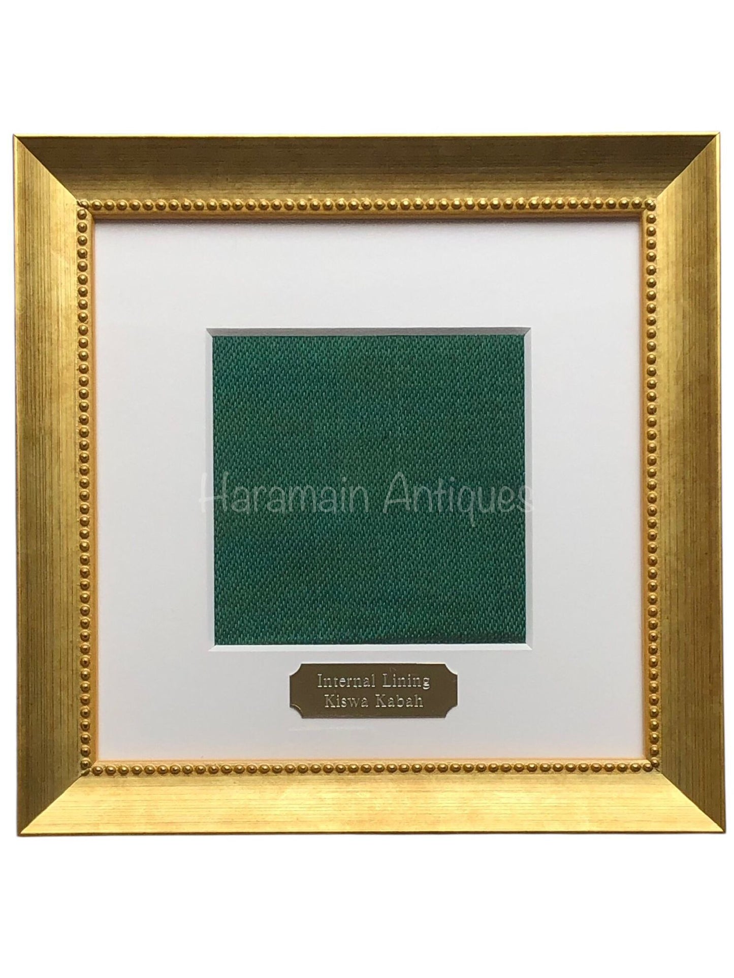 Framed Kiswa Used Inside The Kabah | Original & Used | Pure Silk
