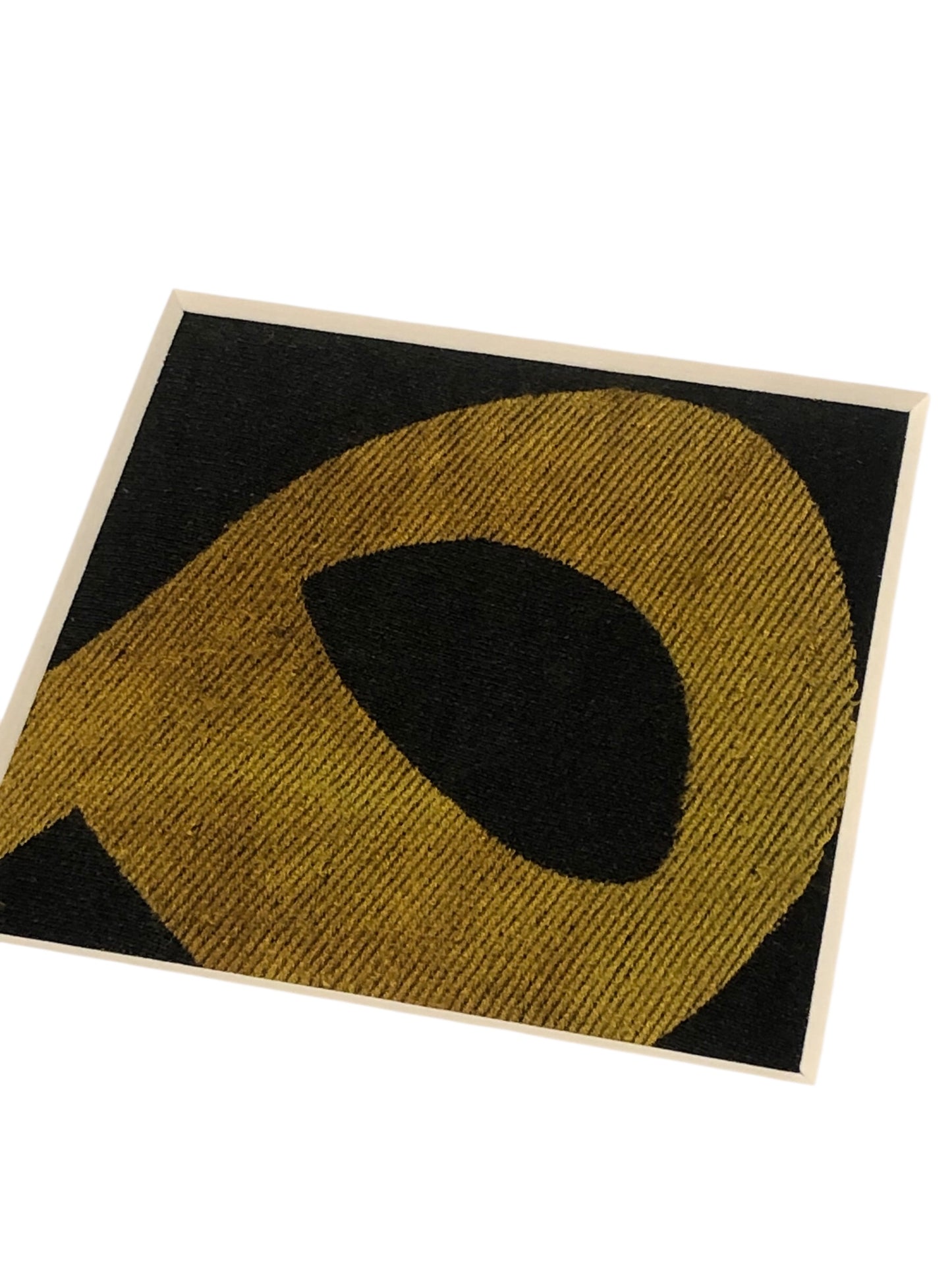 An Original Authentic Used Silk Ottoman Kiswa Fragment From The Kabah Belt