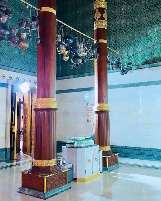 Framed Kiswa Used Inside The Kabah | Original & Used | Pure Silk